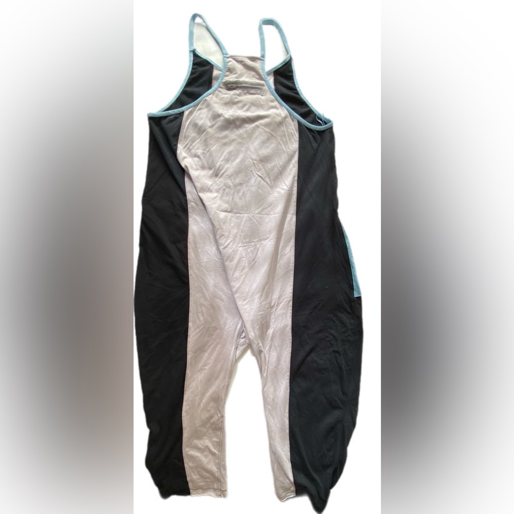 FP Movement Colorblock Hot Shot Onesie Gray Black Blue Medium - Picture 7 of 16